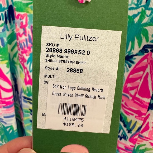 Lilly Pulitzer NWT Shelli Shift Dress - Size 0 - Picture 8 of 10